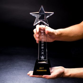 shop optic crystal zaria star award