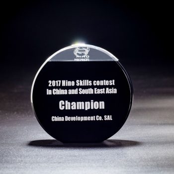 shop optic crystal circle award