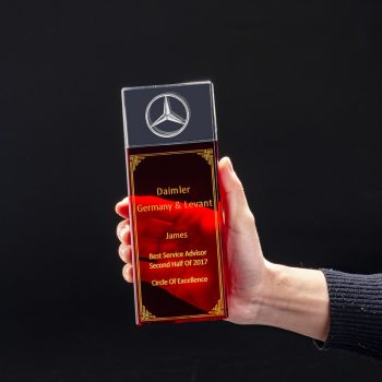 shop red optic crystal tenley award online