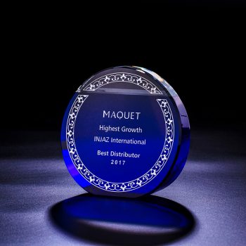 shop optic crystal circle award